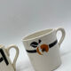 Lot de 4 tasses Badonviller