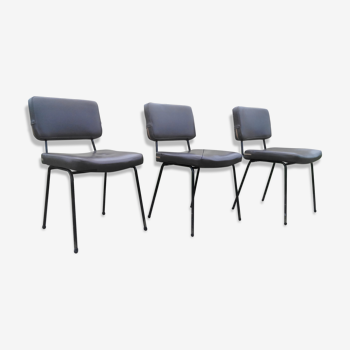 Set of 3 chairs Airborne, design by André Simard