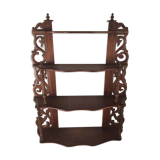 Shelf wood at four levels to volutes