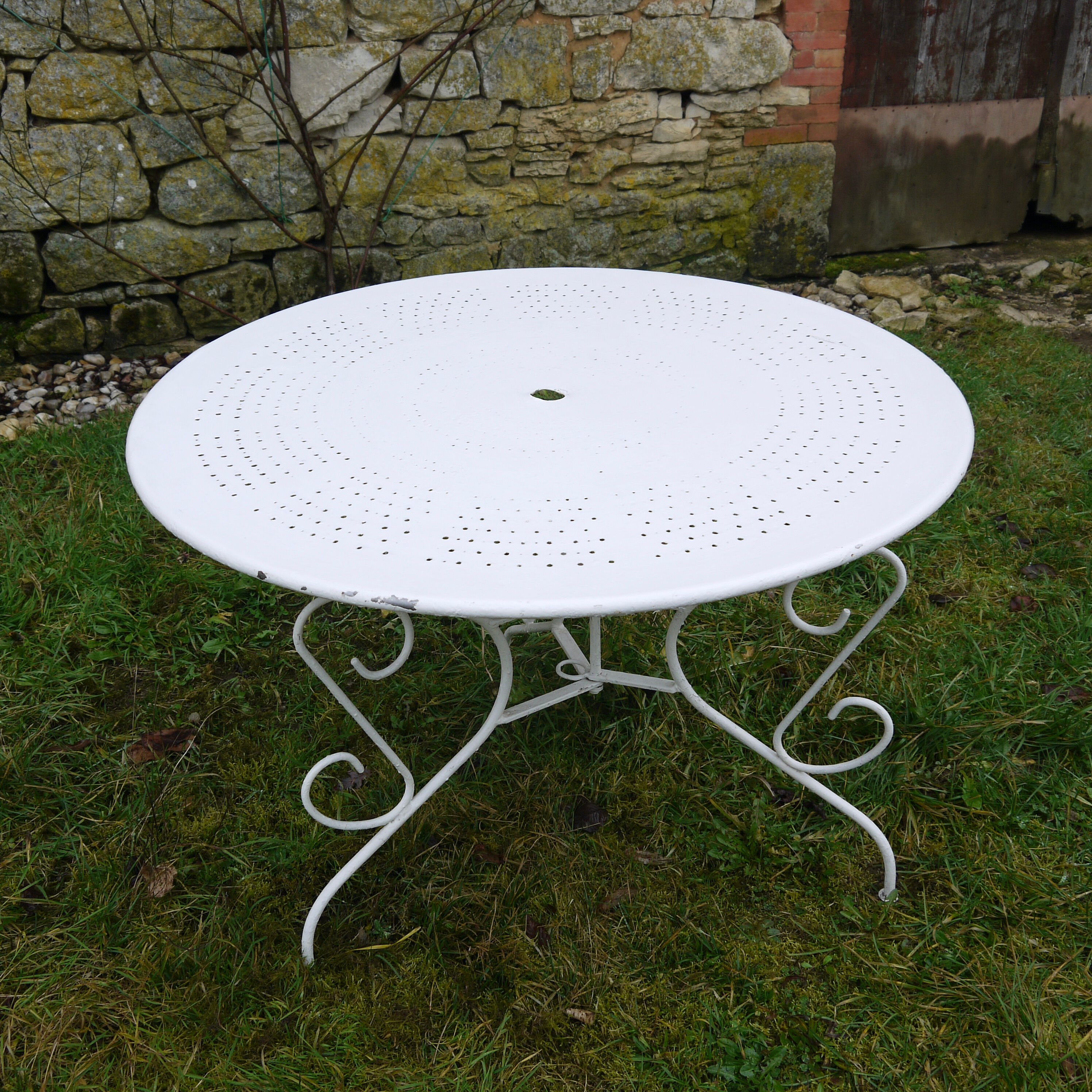 Wrought iron garden room