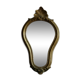 Baroque shell mirror