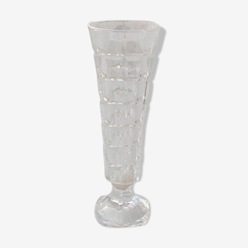 Glass soliflore vase