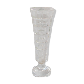 Glass soliflore vase