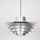 Vintage Danish pendant lamp Verona by Svend Middelboe, Lyfa, 1962
