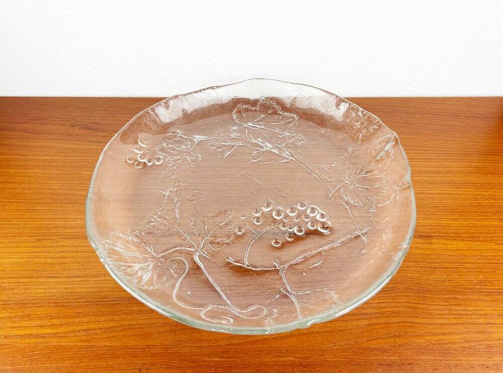 Vintage Glass Bowl from Kosta Boda