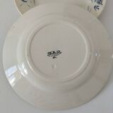 Creil Montereau Plates Linotte Model