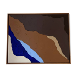 Tableau relief coloré