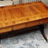 Marquetry coffee table