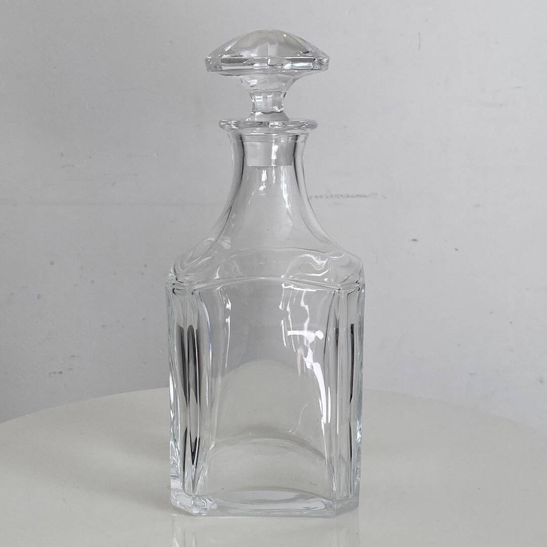 Carafe en cristal vintage