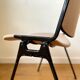 Chair DSC 106 by Giancarlo Piretti for Castelli 1970s' in beige cotton