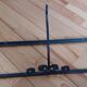Wrought iron shelf