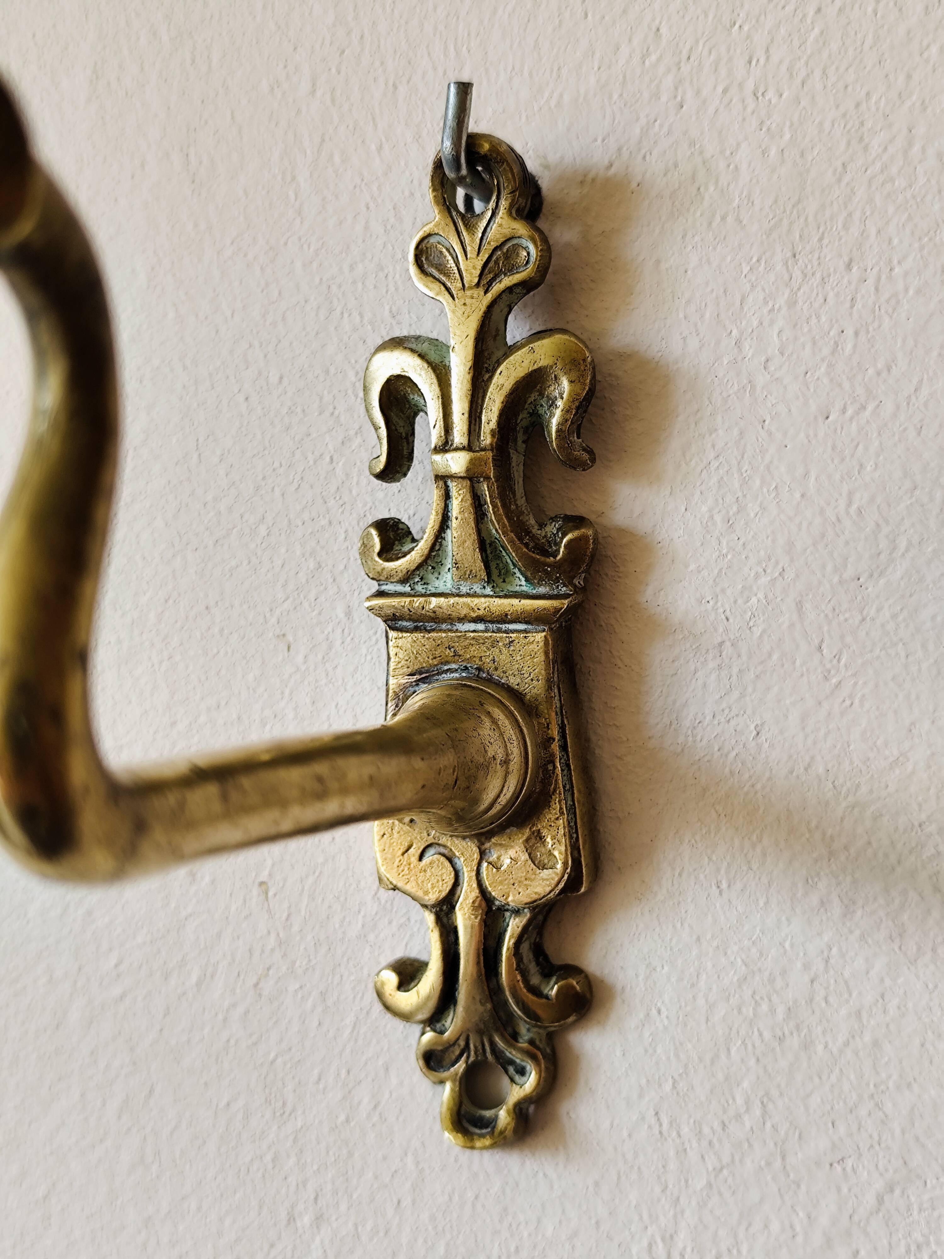 Antique bronze coat rack - hat hook