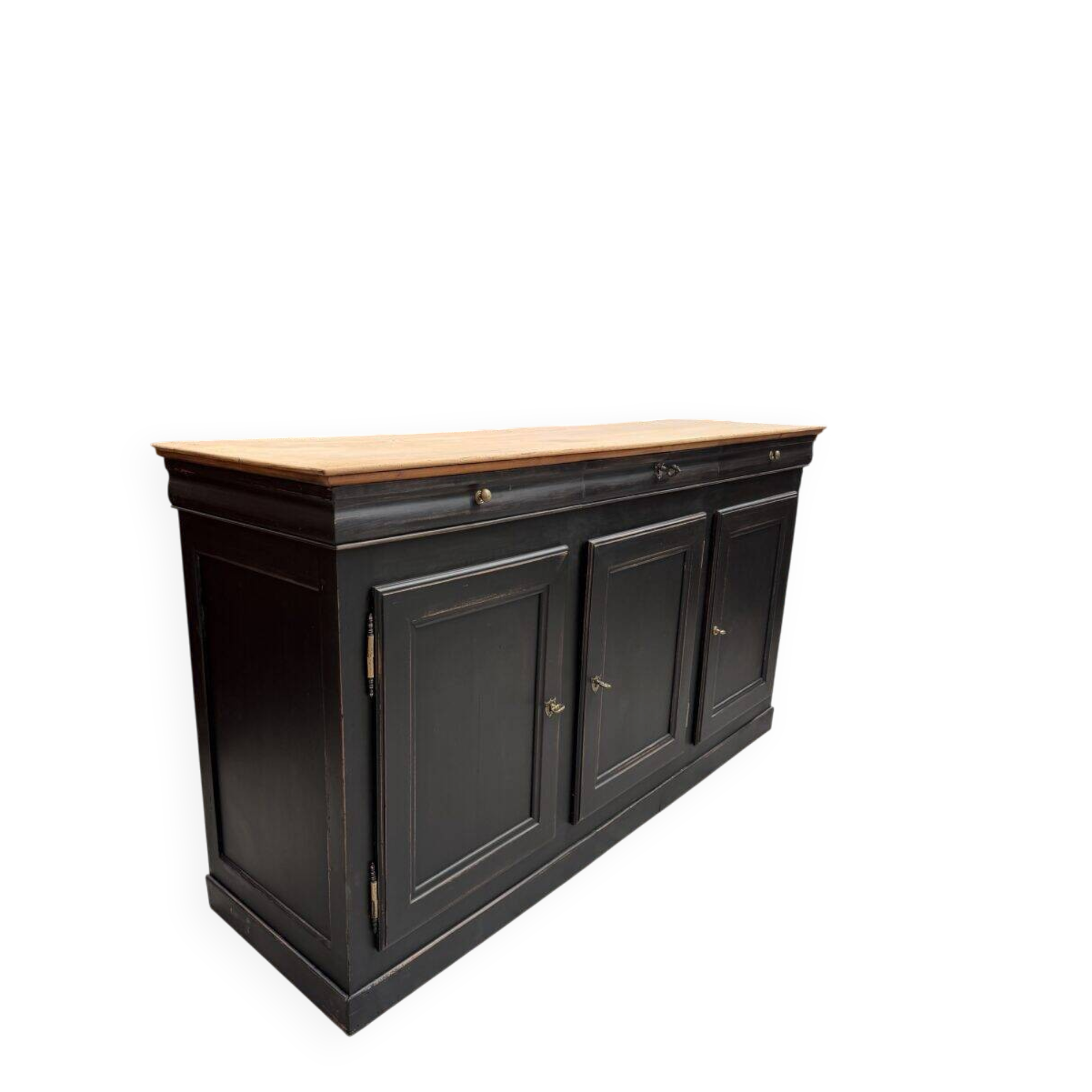 Cherry wood buffet from the late 19th century.