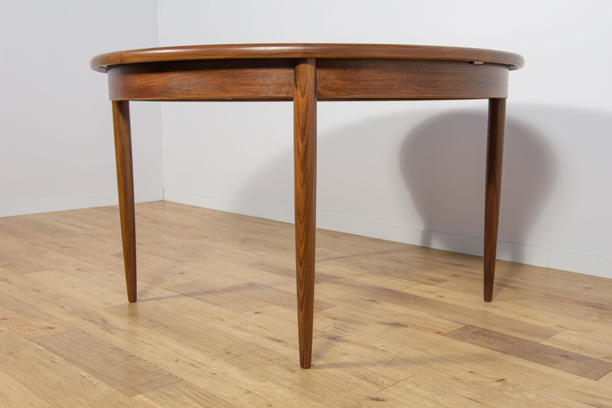 Mid-century round teak fresco dining table from G-Plan, United Kingdom, 1960s