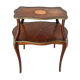 Guéridon table à thé style Louis XV