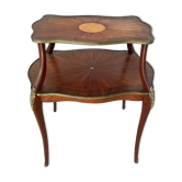 Guéridon table à thé style Louis XV