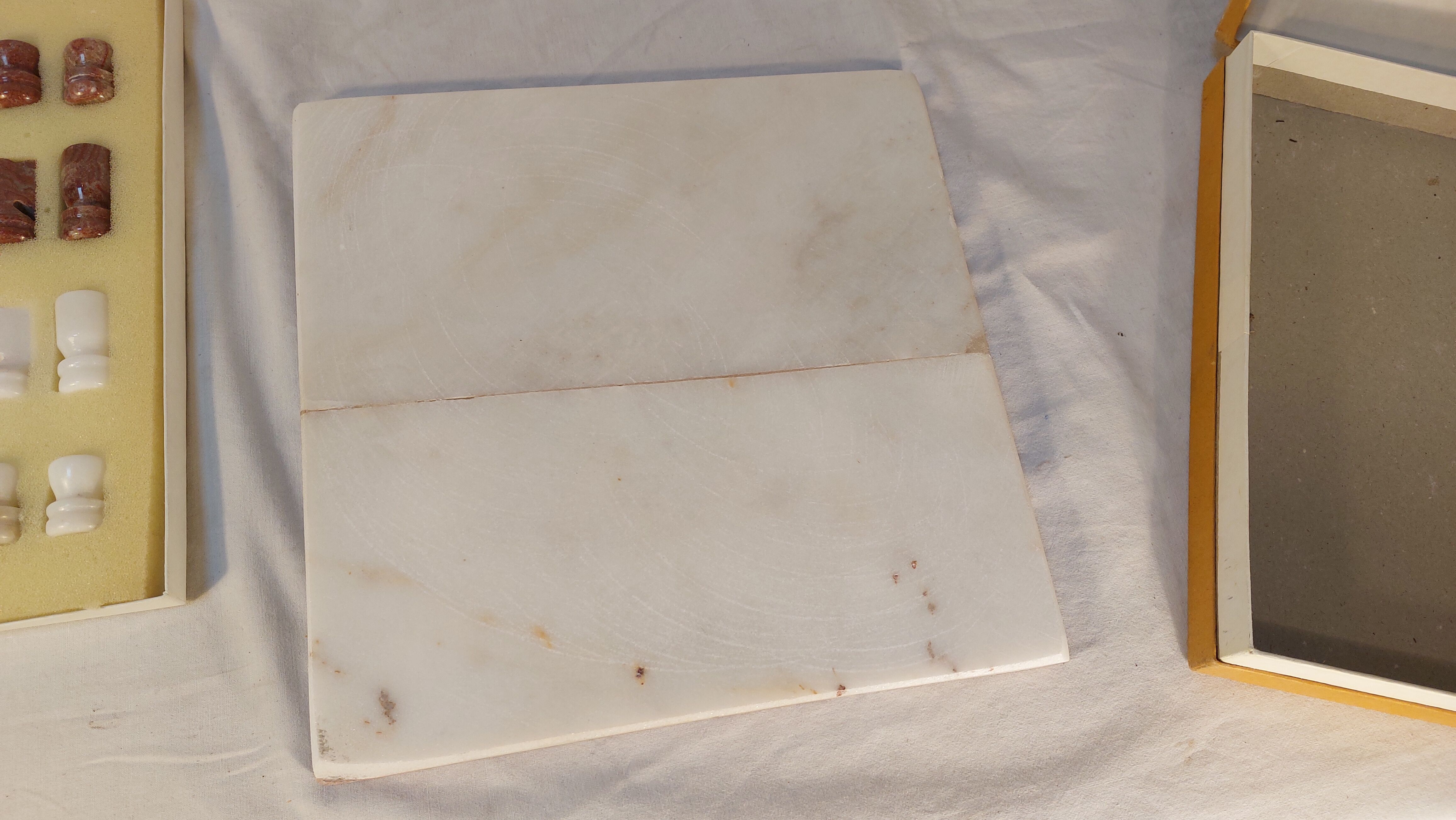 Marble chess from the 60s - Provenance Turkey