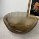 Gold metal basket