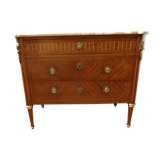 Louis XVI-style dresser marked on marble