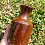Vintage brown vase