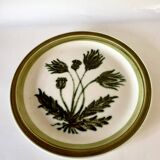 Plat céramique Gien « herbier » 29 cm