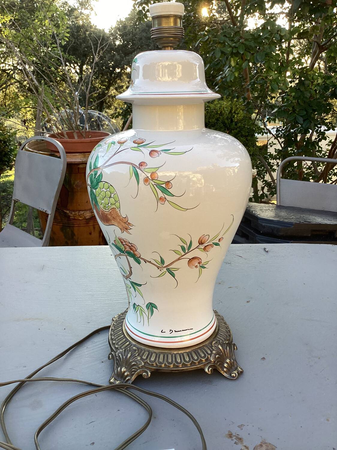 Pied de lampe Louis Drimmer