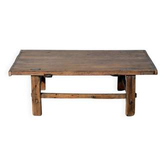 Fuzhou - Small antique Chinese coffee table in elm no. 4