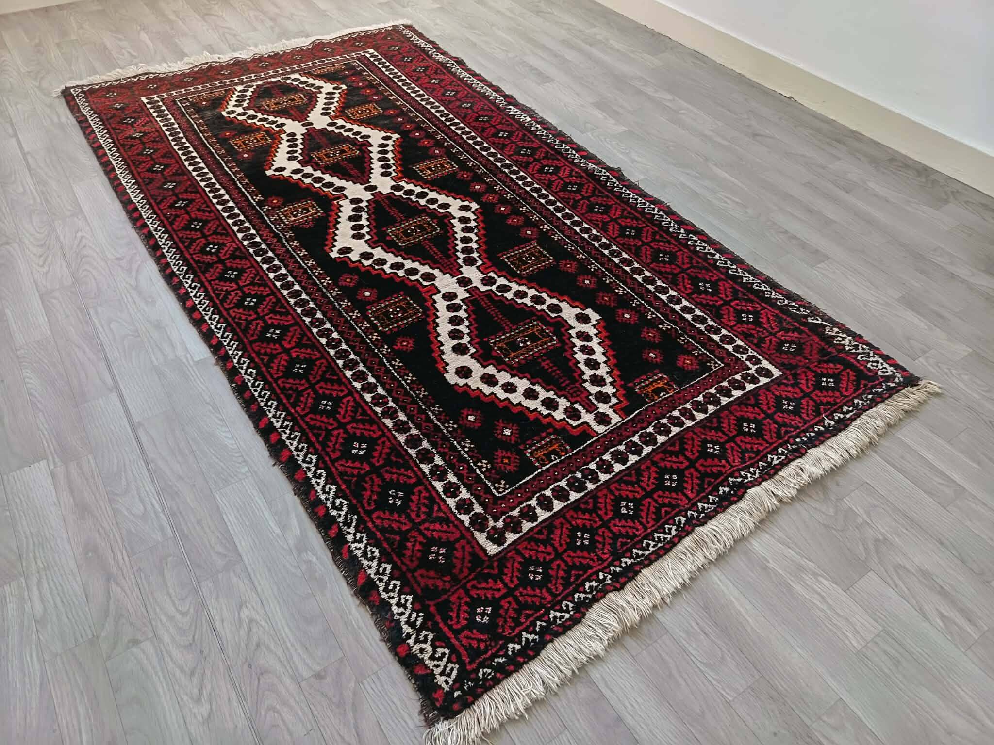 Handmade Belouch Persian carpet