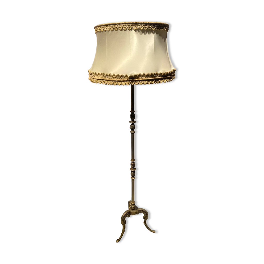 Lampe sur pied avec abat-jour | Selency