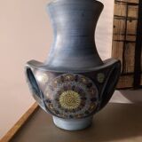 Ceramic vase by Jean de Lespinasse