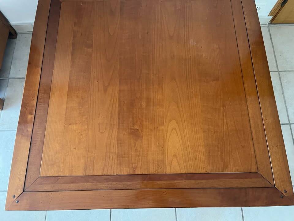 Cherry wood coffee table