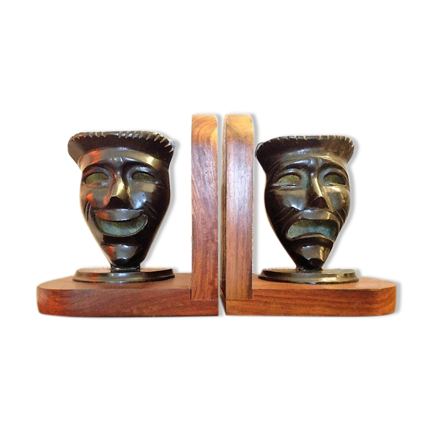 Greenhouses books bronze and wood african art