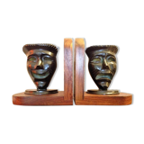 Greenhouses books bronze and wood african art