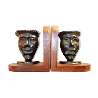 Greenhouses books bronze and wood african art