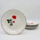 6 Vintage deep plates. Digoin & Sarreguemines, Sevigné model.