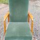 Paire de fauteuils des années 50 GMC pieds compas