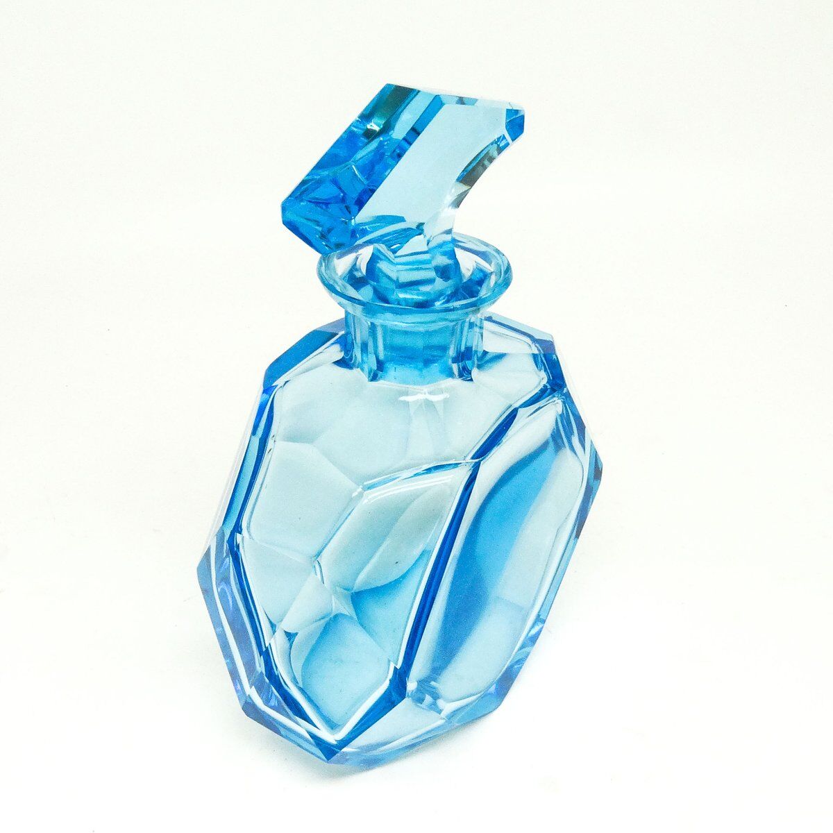 Art Deco carafe from Moser, Czechoslovakia, 1930s