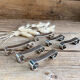 6 vintage knife holders