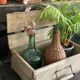 Old wooden box