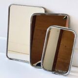 Collection of 3 vintage barber mirrors