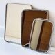 Collection de 3 miroirs barbier vintage