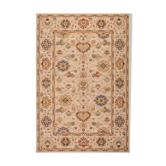 Tapis beige oriental 160x230 cm laine