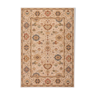 Tapis beige oriental 160x230 cm laine