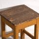 Antique pine bedside tables – Central Europe, circa 1940 #7
