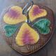 Sarreguemine brand cheese board no. 6158 in the shape of an apple