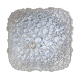 Vintage bubble glass ceiling light, 70s