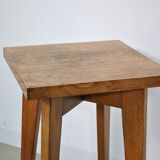 1950 oak side table