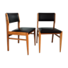 Pair of scandinavian chairs from the 60/70