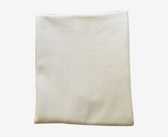 Nappe damassée 160 x 130 motif rectangle