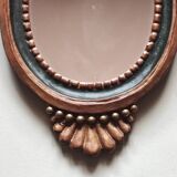 Pair small Italian mirrors